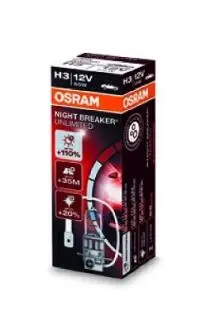Лампа галогенна H3 NBU 12V 55W PK22s +110% OSRAM 64151NBU (фото 1)