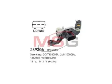 Реле-регулятор Ford FORD Transit \'\'00>> CARGO 239306