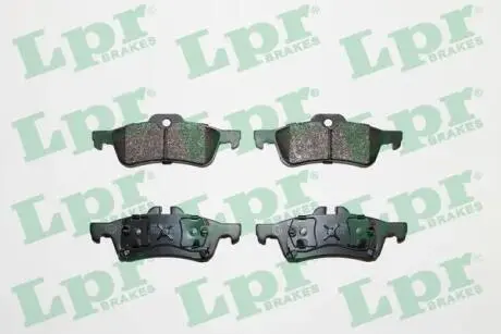 Комплект тормозных колодок, дисковый тормоз LPR 05P861
