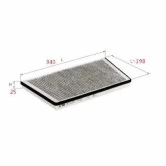 ALPHA DB фільтр салону (вугілля) W203 01- ALPHA FILTER AF5041a