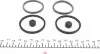 Ремкомплект супорта (переднього) MB E-class/M-class/Opel Astra 09- (d=40/44mm) (Brembo) QUICK BRAKE 114-0079 (фото 3)