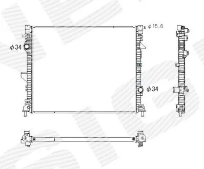 РАДИАТОР Signeda RA13554Q