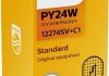Лампа 12V 24W PY24W PGU20/4 SILVERVISION PHILIPS 12274SVC1 (фото 1)