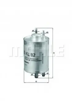 !!!Замінено на KL254 (MAHLE) MAHLE / KNECHT KL82/2