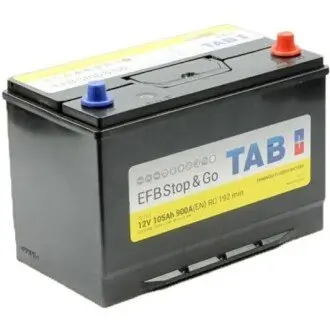 105 Ah/12V Polar S EFB JIS Euro (0) TAB 212 005