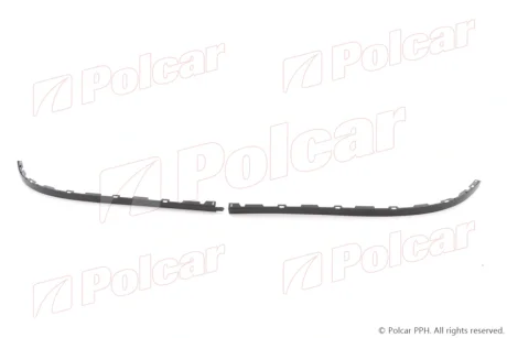 Спойлер бампера переднього лівий+правий Polcar 571125-0
