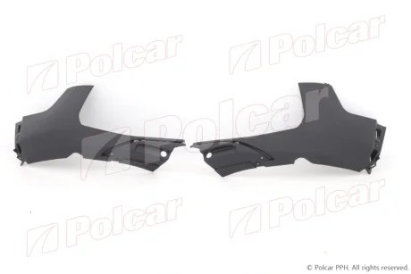 Спойлер бампера переднього лівий+правий Polcar 57X22510