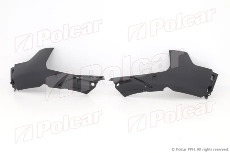 Спойлер бампера переднього лівий+правий Polcar 57X22520
