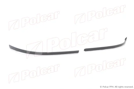 Спойлер бампера переднего левый + правый Polcar 571025-0