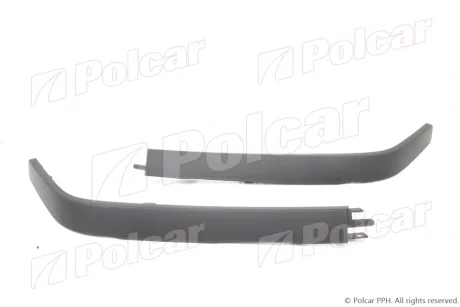 Спойлер бампера переднего левый + правый Polcar 23L325