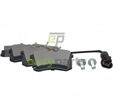 Гальмiвнi колодки дисковi товщина 17mm JP GROUP 1163705910