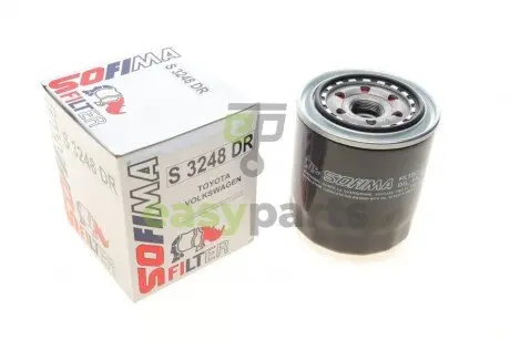 Фільтр масляний Ford Ranger/Mazda B-Serie/Toyota Avensis/Hiace/Hilux/Land Cruiser 2.0D-4.2D 81-07 SOFIMA S3248DR