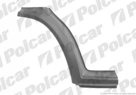 Ремкомплект подкрылка переднего левый Polcar 324501-5