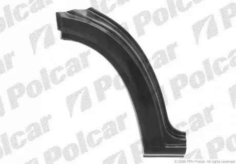 Фото ремкомплект подкрылка переднего левый Polcar 506201-5 Ремкомплект подкрылка переднего левый Polcar 506201-5