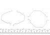 Планка супорта (переднього) прижимна (к-кт) Mazda 626 91-02 (Akebono) FRENKIT 901158 (фото 3)