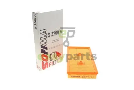 Фільтр повітряний VW Golf/ Jetta/ Passat 1.6 FSI 04-10/ Skoda Octavia 1.6 FSI 04-08 SOFIMA S3209A