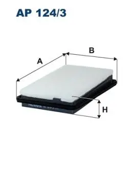 AP 124/3 Фільтр повітря (шт.) FILTRON AP1243