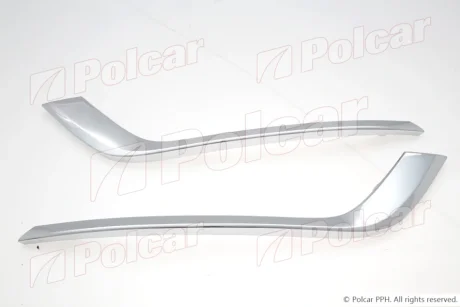 Накладка решітки бампера лівий+правий Polcar 60D22711