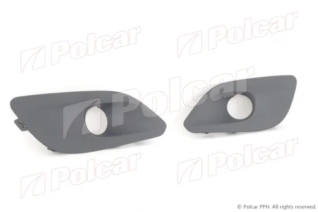 Рамка фары противотуманной левый + правый Polcar 57C227-7