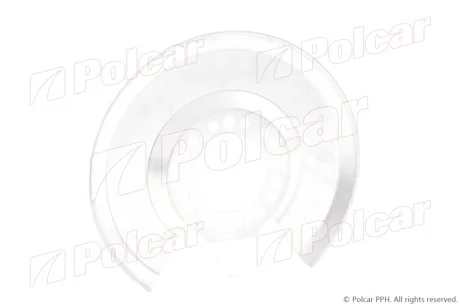 Захист гальмівного диска лівий=правий Polcar 3218OT50