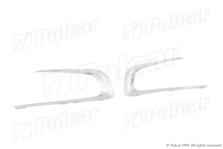 Рамка фари протитуманної лівий+правий Polcar 57L127-9