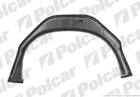 Ремкомплект підкрилка заднього лівий Polcar 324583-7
