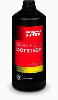 Тормозная жидкость DOT 5,1 (ESP) - 1L TRW PFB701 (фото 1)