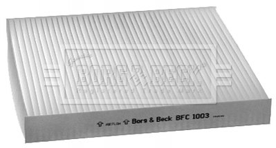 Фільтр, повітря у внутрішньому просторі BORG & BECK BFC1003