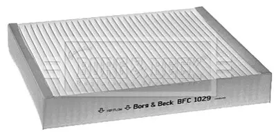 Фільтр, повітря у внутрішньому просторі BORG & BECK BFC1029