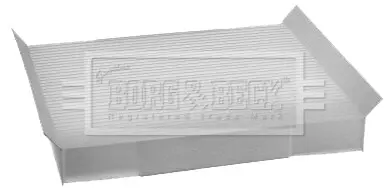 Фільтр, повітря у внутрішньому просторі BORG & BECK BFC1043