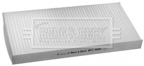 Фільтр, повітря у внутрішньому просторі BORG & BECK BFC1000