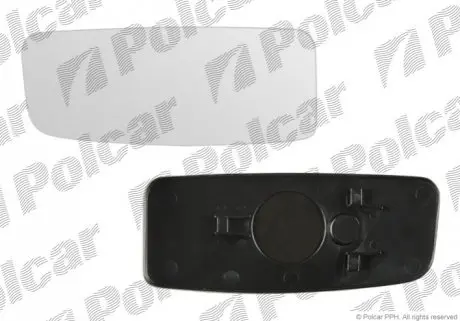 Вставка наружного зеркала правая Polcar 5065557M