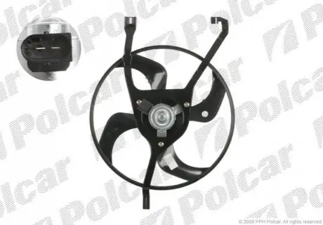 Вентилятор с корпусом / кронштейном Polcar 231523W1