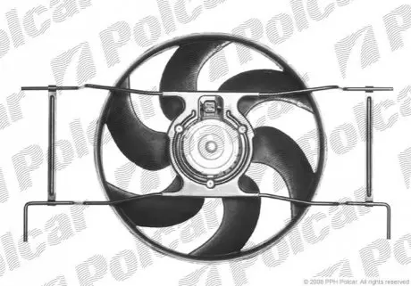 Вентилятор с корпусом / кронштейном Polcar 232423W1
