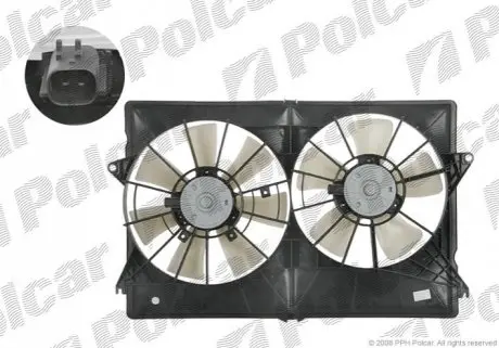 Вентилятор с корпусом / кронштейном Polcar 246023W1
