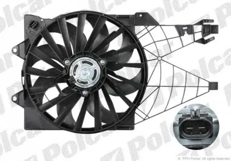 Вентилятор с корпусом / кронштейном Polcar 302523W3