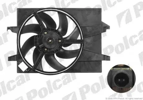 Вентилятор с корпусом / кронштейном Polcar 321223W2