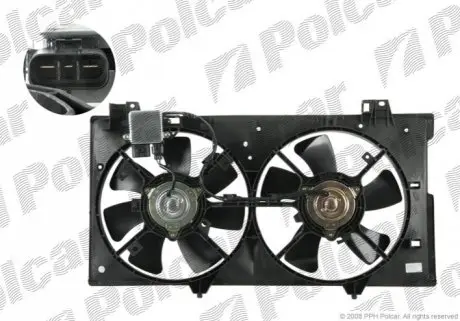 Вентилятор с корпусом / кронштейном Polcar 451923W3