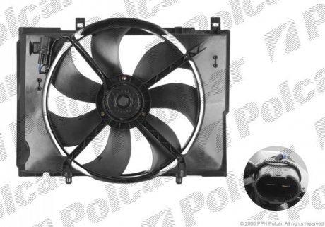 Вентилятор с корпусом / кронштейном Polcar 500223W4 (фото 1)