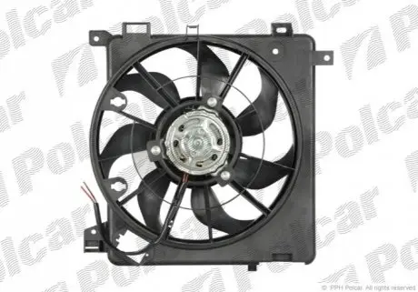 Вентилятор с корпусом / кронштейном Polcar 550923W9