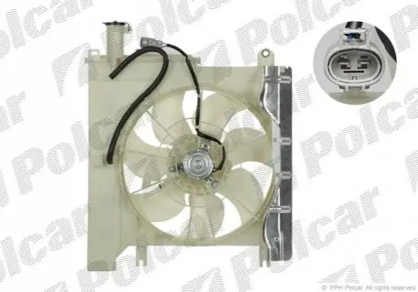 Вентилятор с корпусом / кронштейном Polcar 571623W1