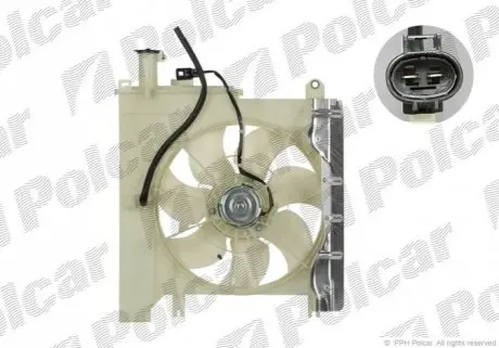 Вентилятор с корпусом / кронштейном Polcar 571623W2
