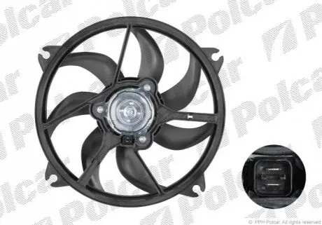 Вентилятор с корпусом / кронштейном Polcar 574723W3