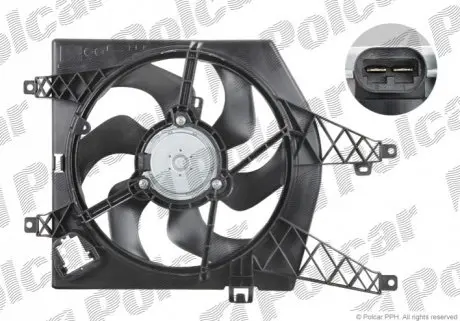 Вентилятор с корпусом / кронштейном Polcar 600123W1