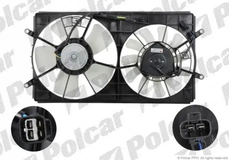 Вентилятор с корпусом / кронштейном Polcar 743523W1
