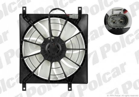 Вентилятор з корпусом / кронштейном Polcar 743523W2 (фото 1)