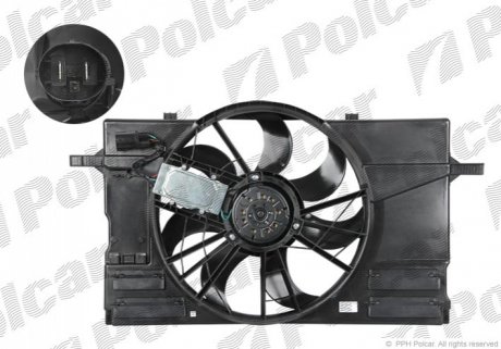 Вентилятор с корпусом / кронштейном Polcar 905023W1