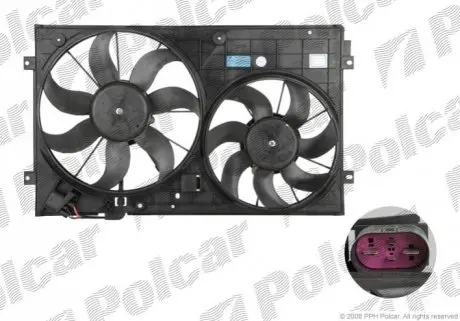 Вентилятор с корпусом / кронштейном Polcar 957823W1