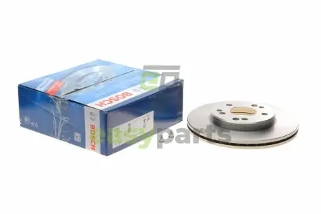 Диск гальмівний (передній) MB 190 (W201) 85-93/E-class (W124) 85-98 (284x22) BOSCH 0986478186