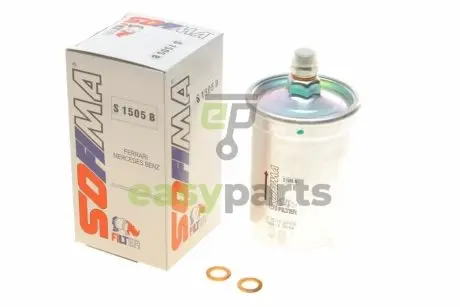 Фільтр паливний MB W124/C-class (W202) 85-00 (M111/M102/M104) SOFIMA S1505B